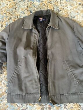 Dickies Men's Charcoal Work Bomber Jacket